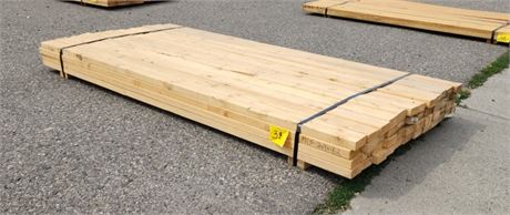 2x4x92" Lumber - 48pcs. (Bunk #38)