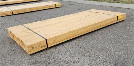 2x6x104 Lumber - 32pcs. (Bunk #40)