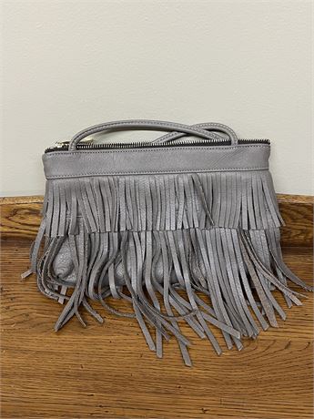 Visually Vintage 2 Crossbody Leather Fringe Bag