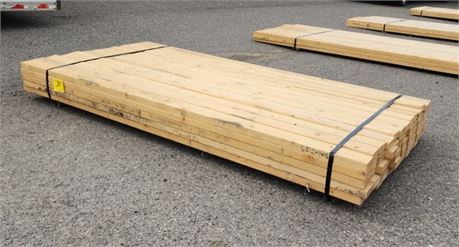 2x4x92" Lumber - 65pcs. (Bunk #37)
