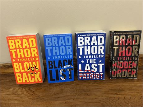 Set of 3 Brad Thor Books
