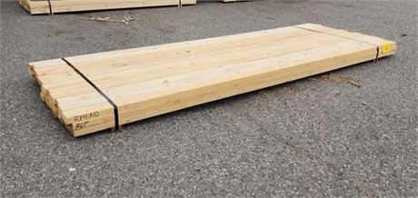 2x4x10' Lumber - 36pcs. (Bunk #46)