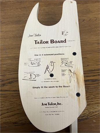 Tailor Board June Tailor Custom Detailing Press Iron