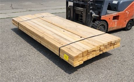 2x4x104" Lumber - 48pcs. (Bunk #18)
