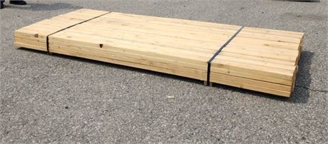 2x4x104" Lumber - 48pcs. (Bunk #16)