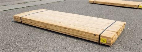 2x4x104" Lumber - 48pcs. (Bunk #15)