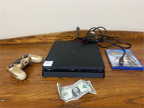 Sony PlayStation 4 with Controller and Mass Effect Andromeda Game