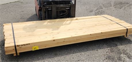 2x4x104" Lumber - 48pcs. (Bunk #23)