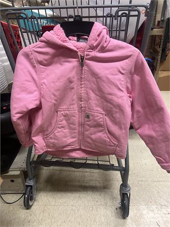 Carhartt Children’s Pink Coat Size Small (7-8)