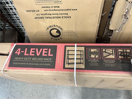 4 Level Heavy-Duty Welded Rack