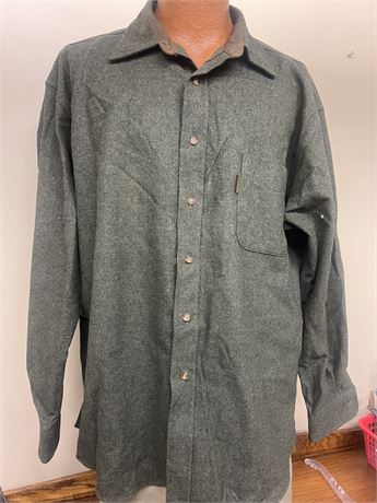 Pendleton Long Sleeve Trail Shirt with Elbow Patch Size XL