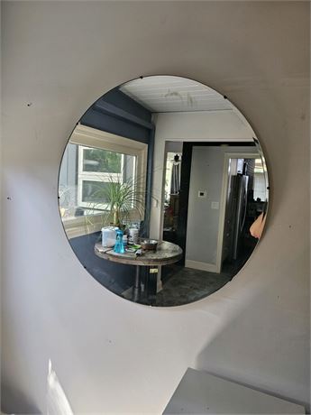 40" Beveled Circular Mirror