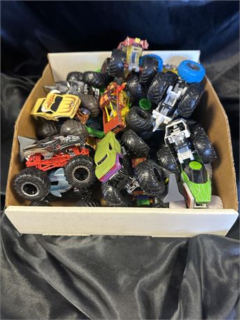 Box of Monster Trucks
