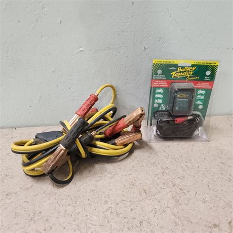 New Battery Tender and Jumper Cables