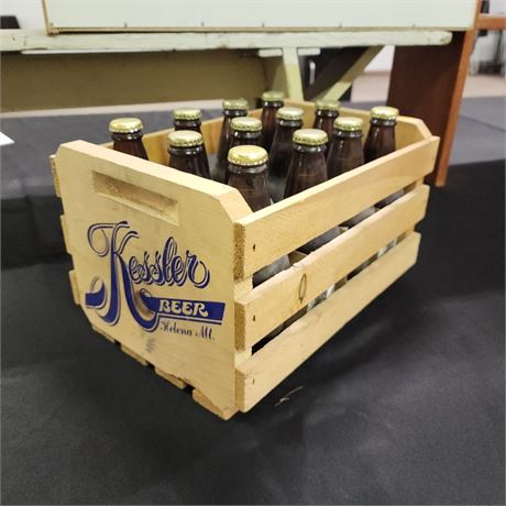 Vintage Kessler (Helena, MT) Centennial Beer Case - Full