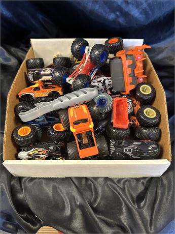 Box of Monster Trucks