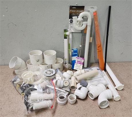 Assorted PVC Items and Repair Items