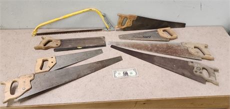 Assorted Wood Saws