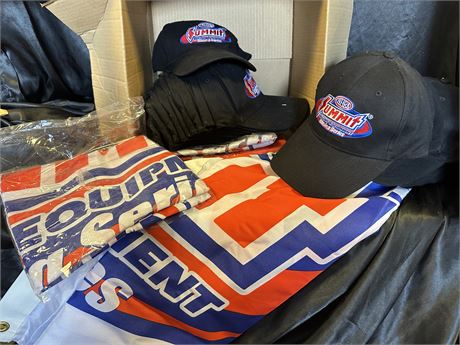 Summit Racing Hats and Banners