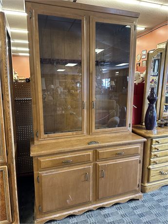 Hand Crafted Gun Cabinet-VERY UNIQUE!!