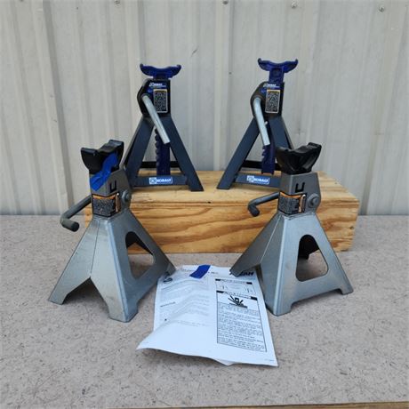 4 - 3 Ton Jack Stands