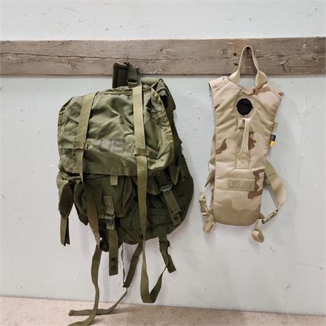 US Military Pack & Hydro Pack (needs bladder)