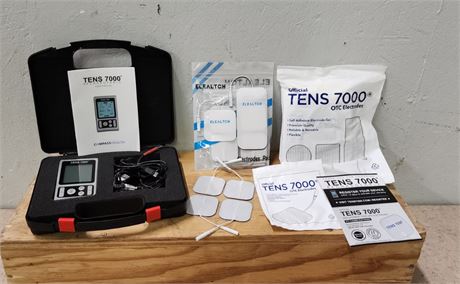 TENS 7000 Stimulation Machine with Extra Electrodes
