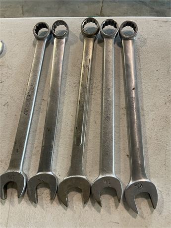 5 Large Wrenches