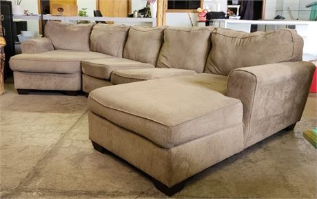 Sectional Couch w/ Cuddler and Chaise -