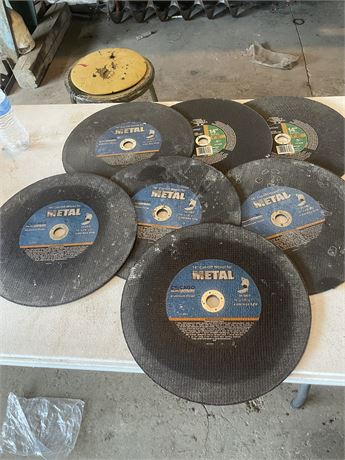 New 14” Metal and Masonry Cutoff Discs