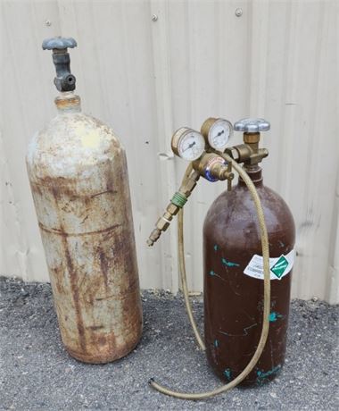 Propane & Argon Tanks