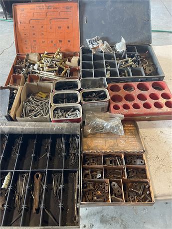 Big Lot of Nuts and Bolts/Misc