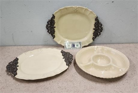 3-  Artimino Serving Platters