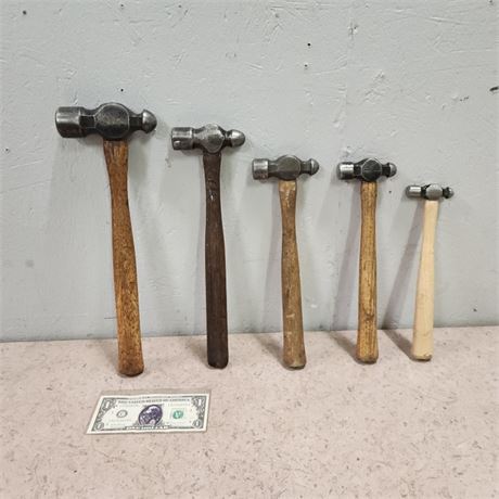 Nice Variety of S Ball Peen Hammers