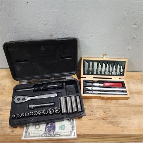 Craftsman Socket Set & Precision Cutting Tool