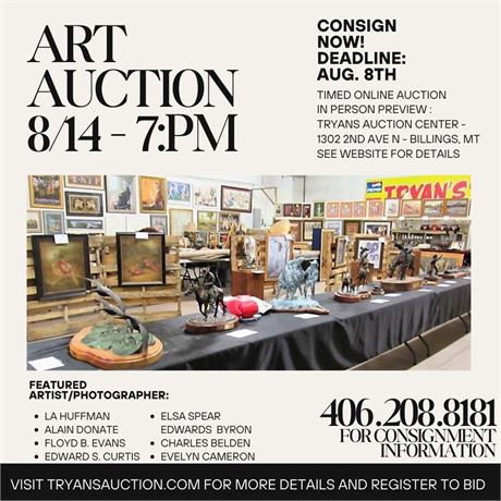 Call for consignment information - 406.208.8181