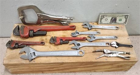 Nice Assortment of Handy Man Wrenches