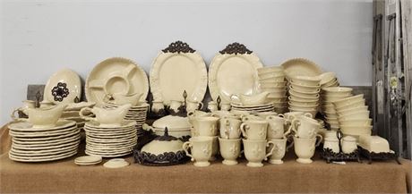 HUGE 198pc Artimino Stoneware Dish Set