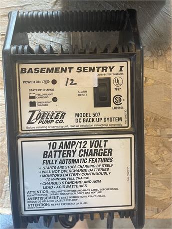 10 Amp/12Volt Battery Charger