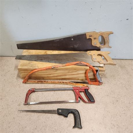 Assorted Saws