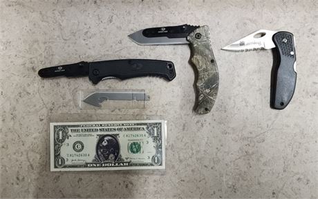 Folding Knife Trio