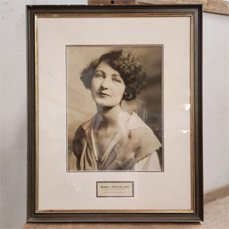 R.R. Doubleday: Mabel Strickland "The Lovely Lady of Rodeo" Vintage Photograph