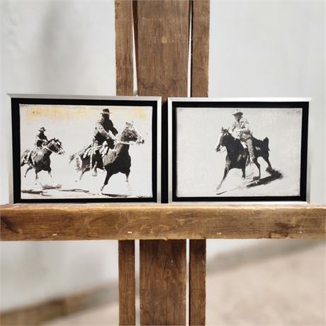 Gordon McConnell? Outlaw Pair & Galloper - 8x6