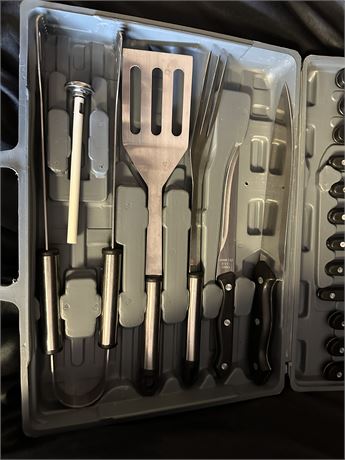 Camping Silverware in a Box