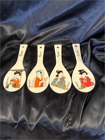 Japanese Chopstick Resting Spoons