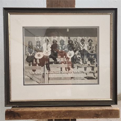 R.R. Doubleday: Cowgirls from Western Ranches Vintage Photograph