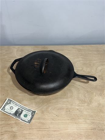 Lodge Cast Iron Deep Skillet