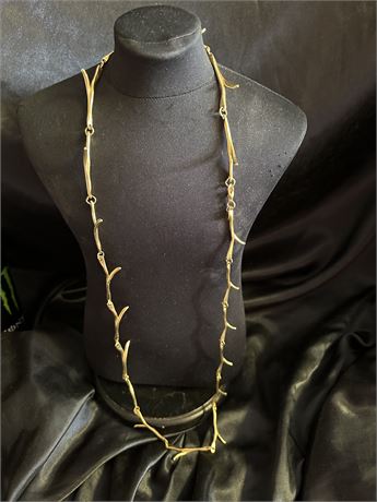 Very Unique Gold Colored Necklace