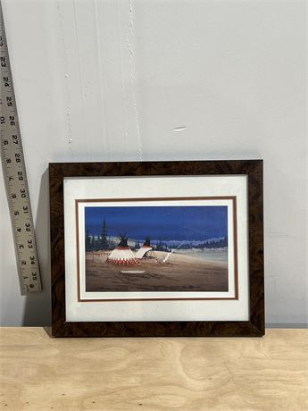 Native American Framed Print