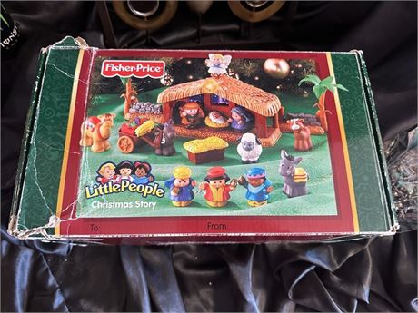 Fisher-Price Little People Christmas Story Toys